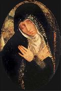 Quentin Matsys The sad Virgin oil on canvas